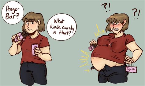  If you attack from the back - you can eat anyone. . Pregnancy inflation comic